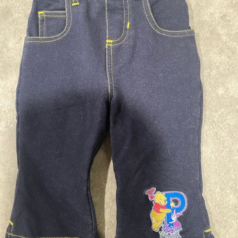 Vintage Disney Winnie the Pooh jeans sz 12/18m